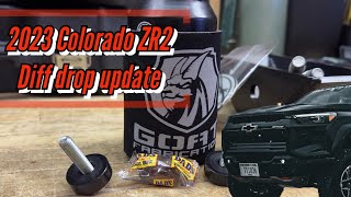 ￼2023 Chevy Colorado zr3 diff drop update #zr2 #chevycolorado #chevycoloradozr2 #offroad