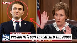 Baron Trump Thought Presidential Power Would Save Him — Judge Judy Sheindlin Proved Him Wrong