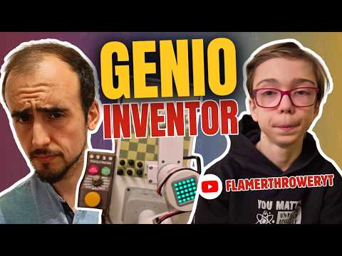 JUEGO CONTRA un ROBOT FÍSICO CONSTRUIDO por UN NIÑO GENIO INVENTOR: ¿PODRÉ DERROTARLO?