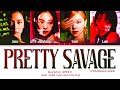 COACHELLA 2023 BLACKPINK Pretty Savage Color Coded Lyrics