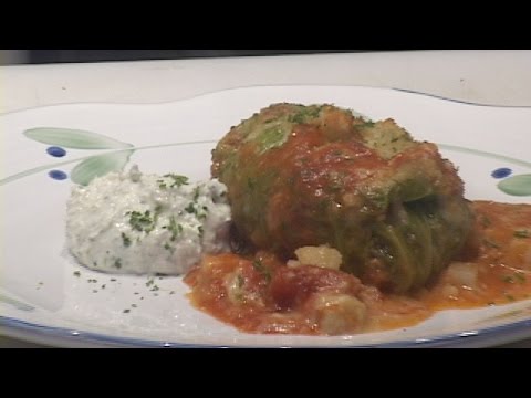 Stuffed Cabbage With Corned Beef