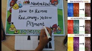 Hair Neutralize Red|Orange|Yellow Tone Removing Formula