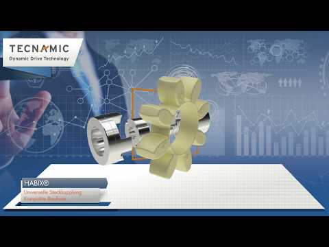 Tecnamic Habix - drehelastische Klauenkupplung