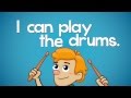 Can You Play The Drums | Learn Body Parts