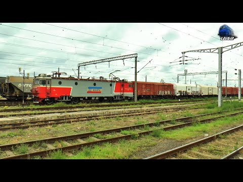 060-ED 474 053-2 & Marfar CFR MARFĂ Freight Train in Gara Timișoara Nord Station - 18 July 2020