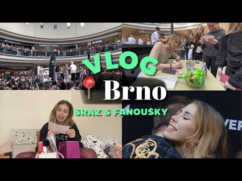 #VLOG 📍Brno - Sraz s fanoušky (Welovefun,Domi Alagia,Honzi Michálek,Klára Jonášová,Sairem,Lil Pepo)