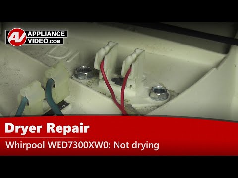 Dryer issues Thermistor - Whirlpool, Maytag & Kenmore - Diagnostic & Repair