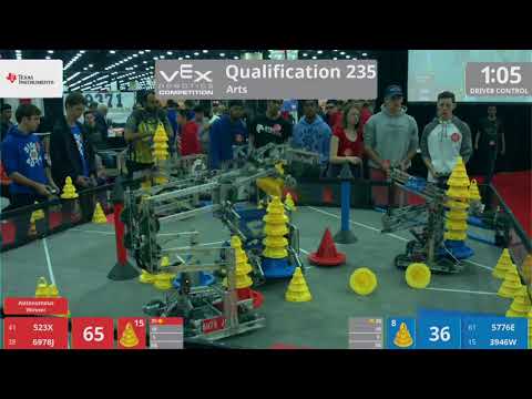 2018 VRC Arts Q235 - 523X 6978J vs 5776E 3946W - 121 to 99