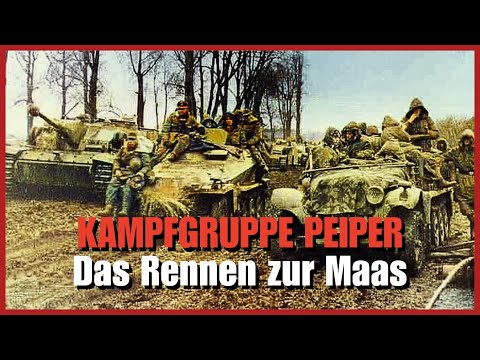 Im Inneren der Kampfgruppe Peiper: Die SS-Kolonne, die mit erbeutetem amerikanischem Treibstoff fuhr