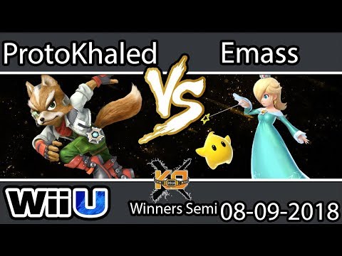 KO2018 Smash Wii U (WS) - ProtoKhaled (Fox) vs. Emass (Rosalina & Luma)