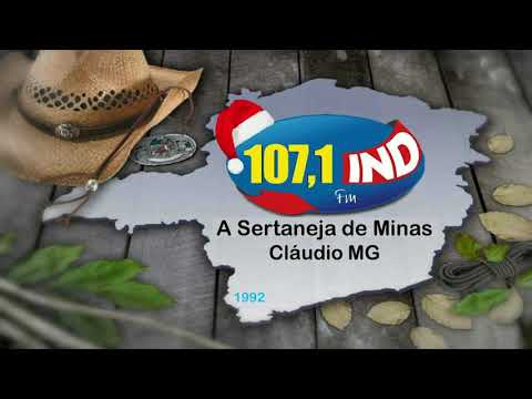 Rádio Independência FM 107,1 mHz - Cláudio MG - Janeiro de 1992