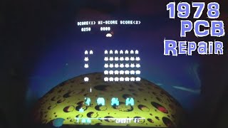 Found a 44 Year Old Error In The SPACE INVADERS Arcade Schematics Midway & Taito Classic PCB Repair