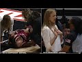 Opposing Coaches Argue From Across Court After Skylar Vann Has SCARY Knee Injury Helped Off Court