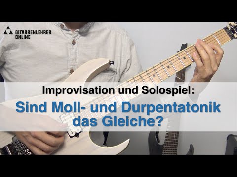 Sind Dur und Moll Pentatonik das Gleiche?