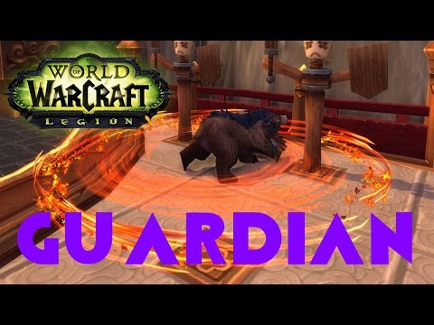 Legion - Guardian Druid Spell Animations - World of Warcraft [ WoW ]