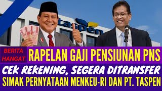 Download lagu DISBURSEMENT OF 2025 PENSION PNS SALARY INCREASE DUE | SEE STATEMENTS FROM THE MINISTER OF FINANC... mp3 Download lagu DISBURSEMENT OF 2025 PENSION PNS SALARY INCREASE DUE | SEE STATEMENTS FROM THE MINISTER OF FINANC... mp3