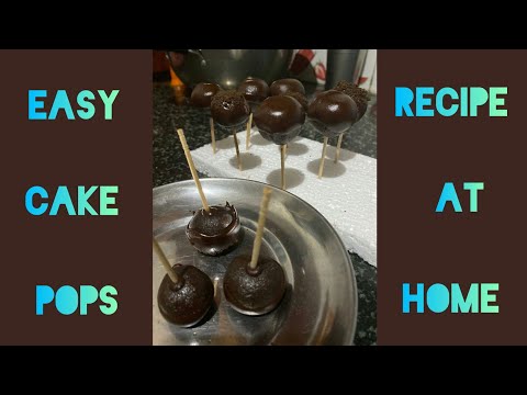 Chocolate cake pops recipe