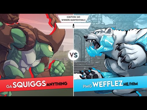 Ignition 240 - Winners Quarter-Finals - GA | Squiggs (Kragg) Vs PMG | Wefflez (Etalus)