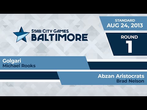 SCGBALT: Round 1 - Brad Nelson vs Michael Rooks | Standard