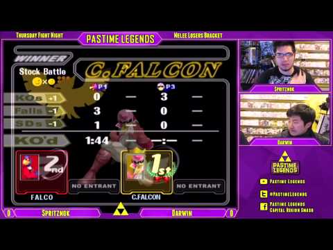 PL Melee 2/26/15: Spritznok (Falco) vs EZVIP (Falcon/Falco)