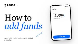 Add Funds to Paasa