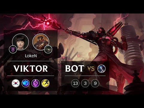Viktor Bot vs Jinx - KR Master Patch 9.5