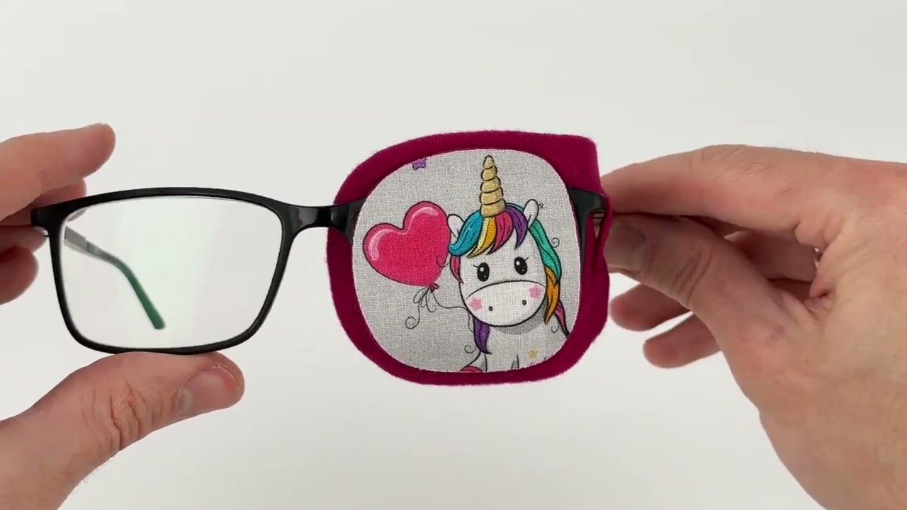 Eye patch for kids by MOKVOK | #mokvok #kidseyepatches #lazyeye #amblyopia #strabismus #eyesurgery