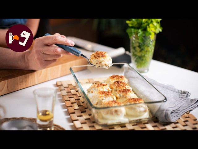 Cómo hacer Huevos Rellenos Gratinados (El entrante caliente definitivo)