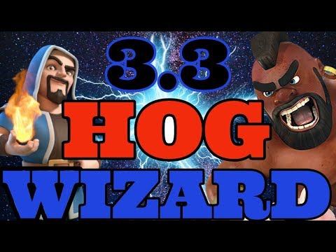 I’m WRECKING With My New LADDER Deck! 3.3 Hog ✨WIZARD✨ Cycle! Quick and Powerful! F2P Friendly!