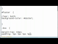 CSS tutorial