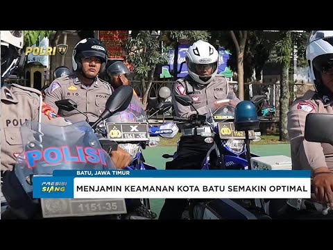 PATROLI SKALA BESAR POLRES BATU PASCA PELANTIKAN WALIKOTA
