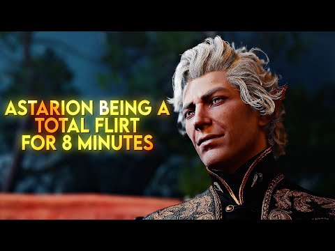 Astarion being a total flirt for 8 minutes straight