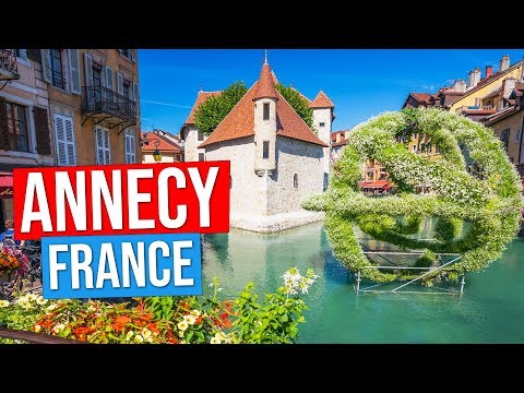 ANNECY la Venise des Alpes (Vieille ville d'Annecy et son marché, Lac d'Annecy, etc..)