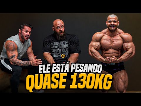 ELE ESTÁ COM QUASE 130KG! VAI BRIGAR PELO TÍTULO!