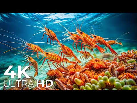 3 HOURS of 4K Underwater Wonders + Relaxing Music - The Best 4K Sea Animals for Relaxation