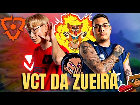 TenZ BALA FOFA, VIRADA da MIBR e FARPADA DO XAND - VCT DA ZUEIRA