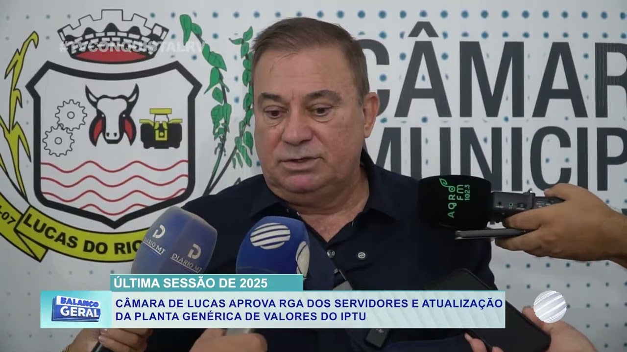 Câmara aprova nova PGV e reajuste do IPTU e ITBI em Lucas do Rio Verde