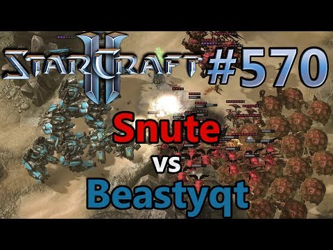 Snute (Z) vs Beastyqt (T) | Starcraft 2: Replay-Cast #570