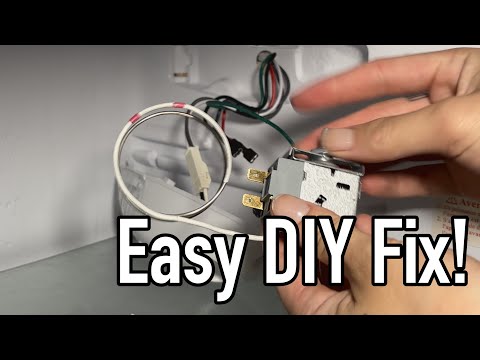 How to Test and Replace a Refrigerator Thermostat - Easy DIY Fix!