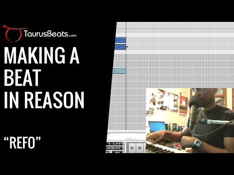 Making A Beat in Reason | Refo