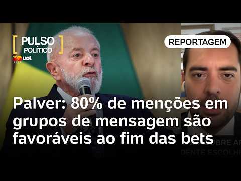 Bets: 80% de mensagens em grupos de mensagem são favoráveis ao fim das casas de aposta, diz Palver