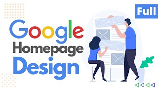 Projects 01.  Google Homepage Design | HTML & CSS |  | Complete Web Development Course