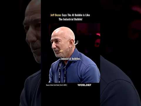 Jeff Bezos: AI investments are an industry bubble | #ecommerce #jeffbezos