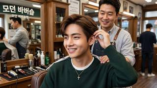 Download lagu Taehyung's New Brown Hair Shocks ARMY Before Busan 😭 | BTS V mp3