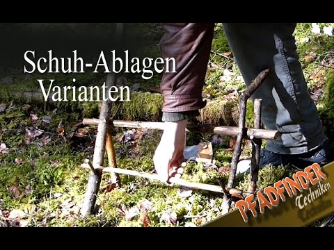 Pfadfinder Tricks: Schuhablagen
