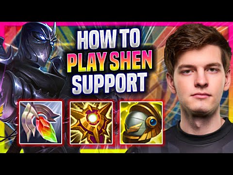 LEARN HOW TO PLAY SHEN SUPPORT LIKE A PRO! - XL Mikyx Plays Shen Support vs Rakan! | Preseason 2023