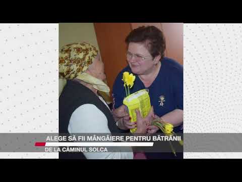 Alege să fii mângâiere pentru bătrânii de la Căminul Solca