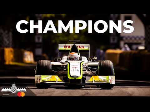 30 best Formula 1 runs | Championship winners | Goodwood Festival of Speed
