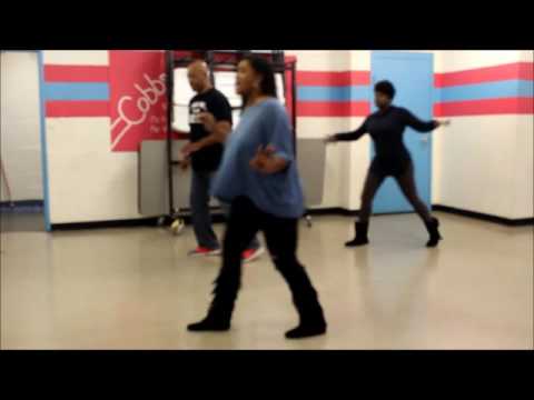 FLOWIN - line dance instruction by Bernadette Burnette - LDE 11-07-2016
