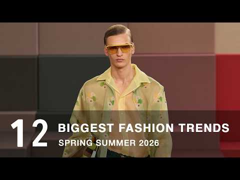 The Biggest Fashion Trends Spring Summer 2026 | Men's Fashion